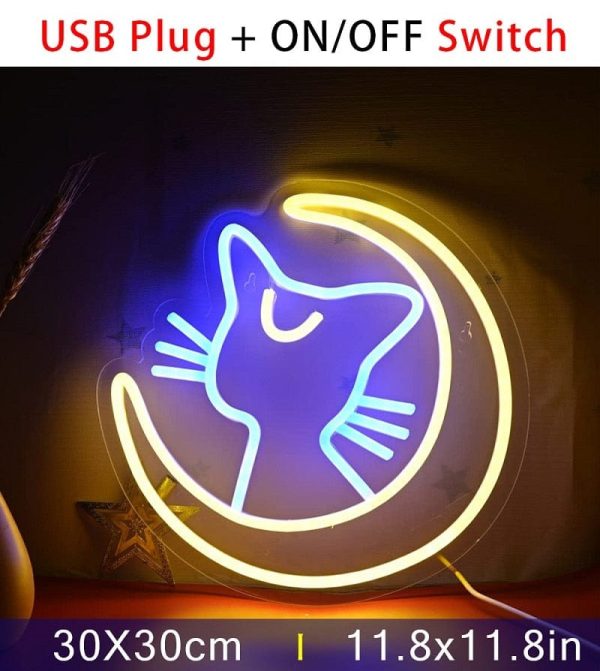 Cat Lamp LED Neon Collection