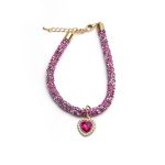 Luxury Cat Collar Heart Pendant
