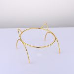 Non-slip Transparent Designer Cat Bowls