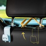 2pcs Multifunctional Cute Car Hooks