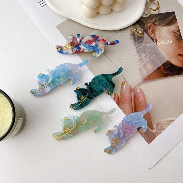 Colorful Cat Duckbill Hair Clips