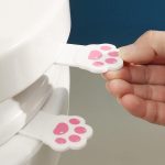 2pcs Paw Toilet Seat Lifters