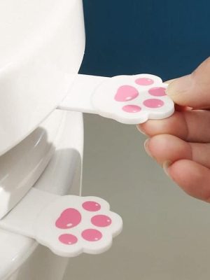 2pcs Paw Toilet Seat Lifters