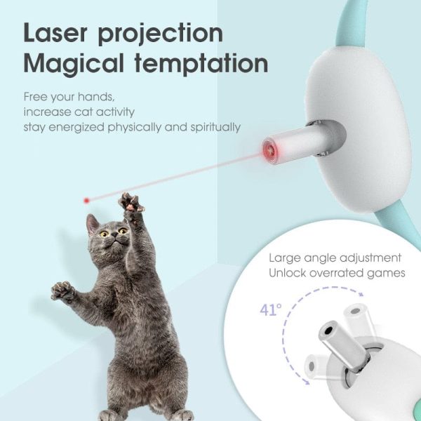 Cat Laser Collar Teasing Toy