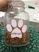 2Pcs Personalized Cat Paw Stickers