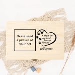 Personalized Photo Cat Funeral Box
