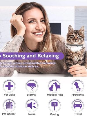 Waterproof_adjustable_cat_calming_collars_set_of_4