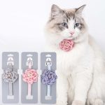 Beautiful Adjustable Cat Flower Collar