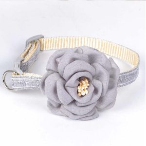 durable_cotton_polyester_cat_collar_with_flower_decoration