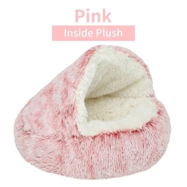 Cat Plushy Winter Nest Bed