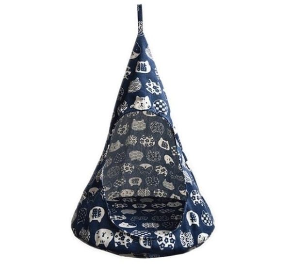 Hanging Cat Hammock Conical Tent