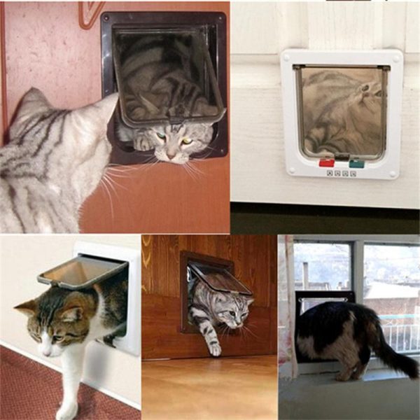 4 Way Lockable Cat Security Door