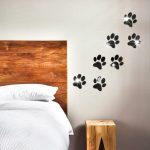 3D Acrylic Paw Wall Stickers