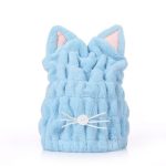 Cute Cat Ears Hair-Drying Towel Bath Cap