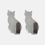 2pcs Self Adhesive Cat Hooks