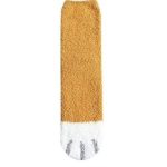 Cat Paw Striped Socks