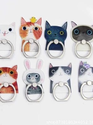 Cool Cartoon Embossed Universal Phone Holders