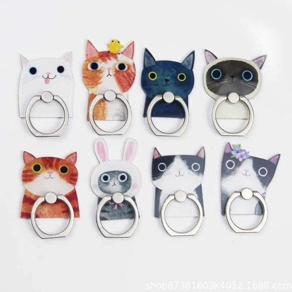 Cool Cartoon Embossed Universal Phone Holders