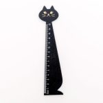 New Cat Straight Wooden Ruler