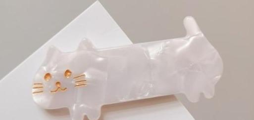 Acrylic Handmade Cat Clips