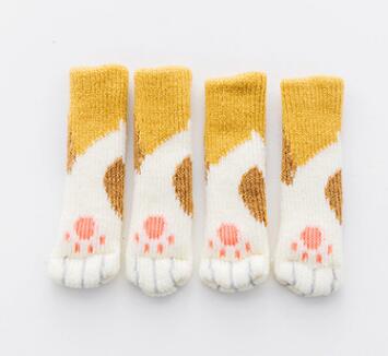 Non-slip Chair Protectors Cat Socks