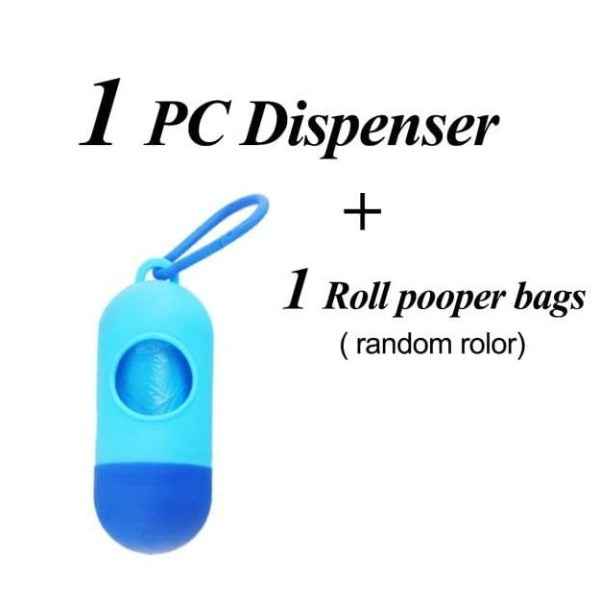 Portable Cat Poop Bag Dispenser