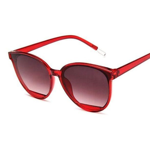 Luxury Flat Elegant Cat Eye Sunglasses