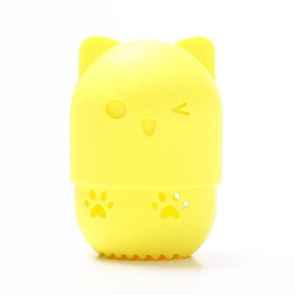Cat Powder Makeup Blender Holder