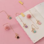 Lovely Cat Chain Bookmark Clips
