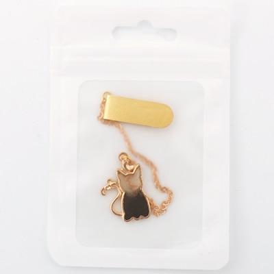 Lovely Cat Chain Bookmark Clips