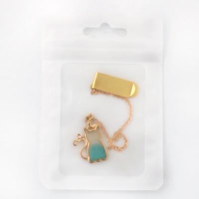 Lovely Cat Chain Bookmark Clips