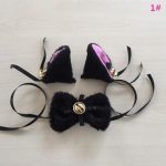 Kitty Headband Bow Neckwear costume