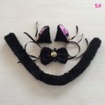 Kitty Headband Bow Neckwear costume