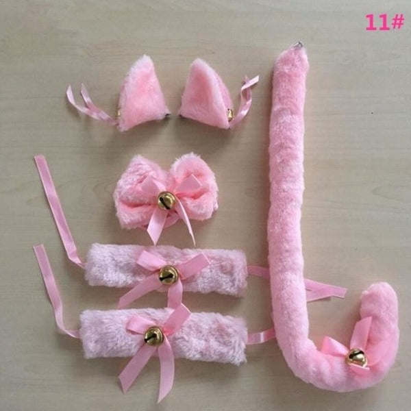 Kitty Headband Bow Neckwear costume