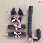 Kitty Headband Bow Neckwear costume