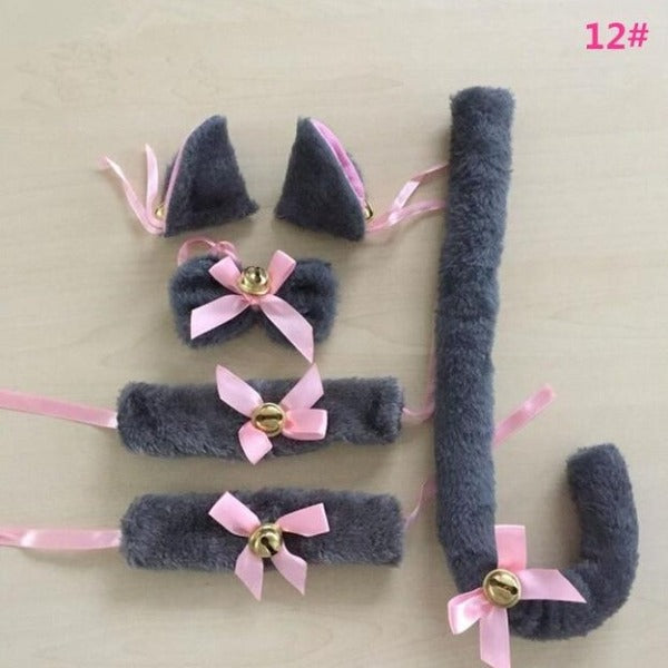 Kitty Headband Bow Neckwear costume