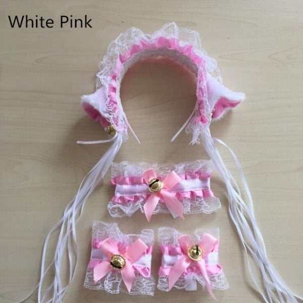 Kitty Headband Bow Neckwear costume