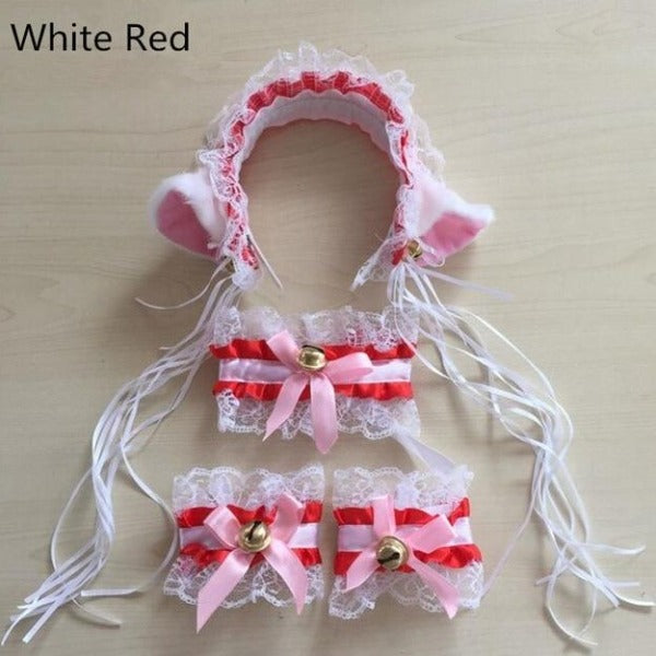 Kitty Headband Bow Neckwear costume