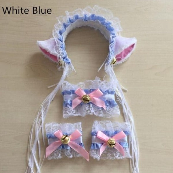 Kitty Headband Bow Neckwear costume