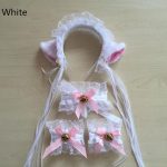 Kitty Headband Bow Neckwear costume