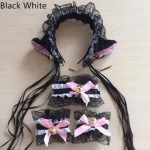 Kitty Headband Bow Neckwear costume