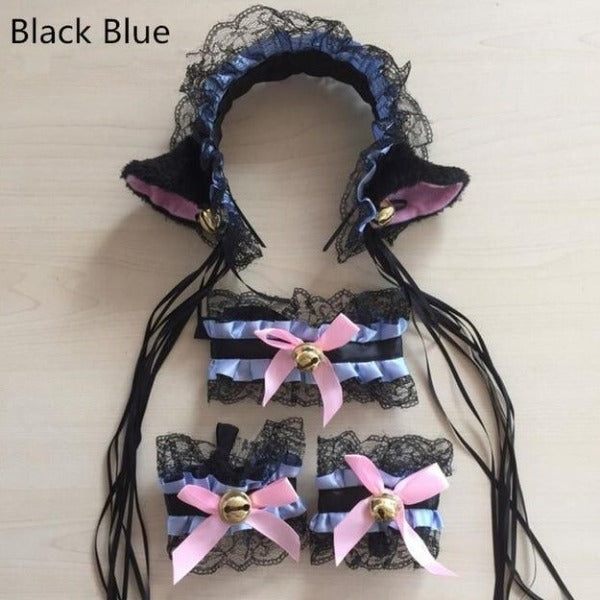 Kitty Headband Bow Neckwear costume