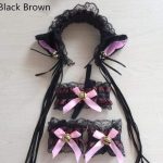 Kitty Headband Bow Neckwear costume