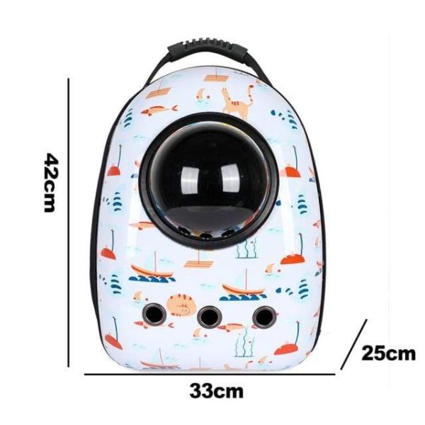Adjustable Capsule Cat Travel Backpack