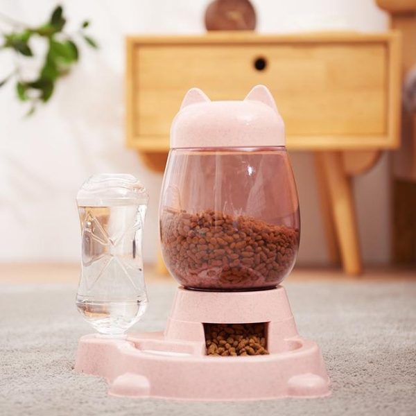 Cat Ear Food & Water Dispenser