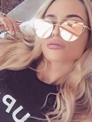 Twin-Beams Sunglasses with Coating Mirror