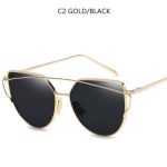 Twin-Beams Sunglasses with Coating Mirror