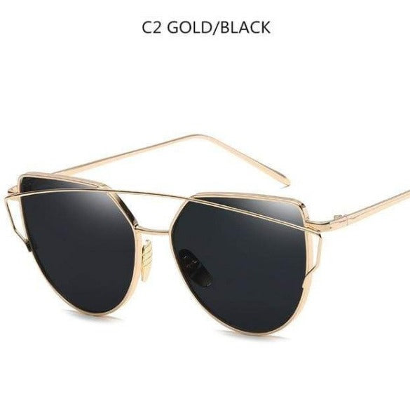 Twin-Beams Sunglasses with Coating Mirror