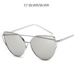Twin-Beams Sunglasses with Coating Mirror