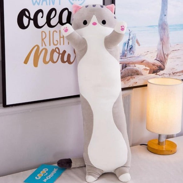 Long Cute Cat Pillows